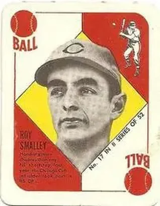 1951 Topps Blue Backs #17 Roy Smalley