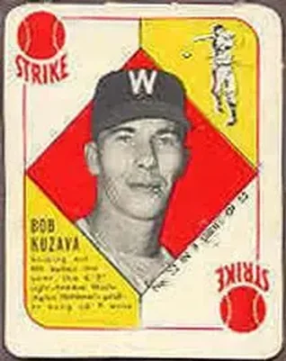 1951 Topps Blue Backs #22 Bob Kuzava