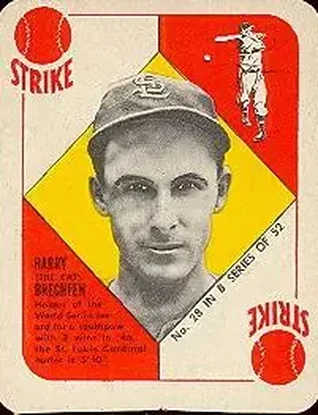 1951 Topps Blue Backs #28 Harry Brecheen