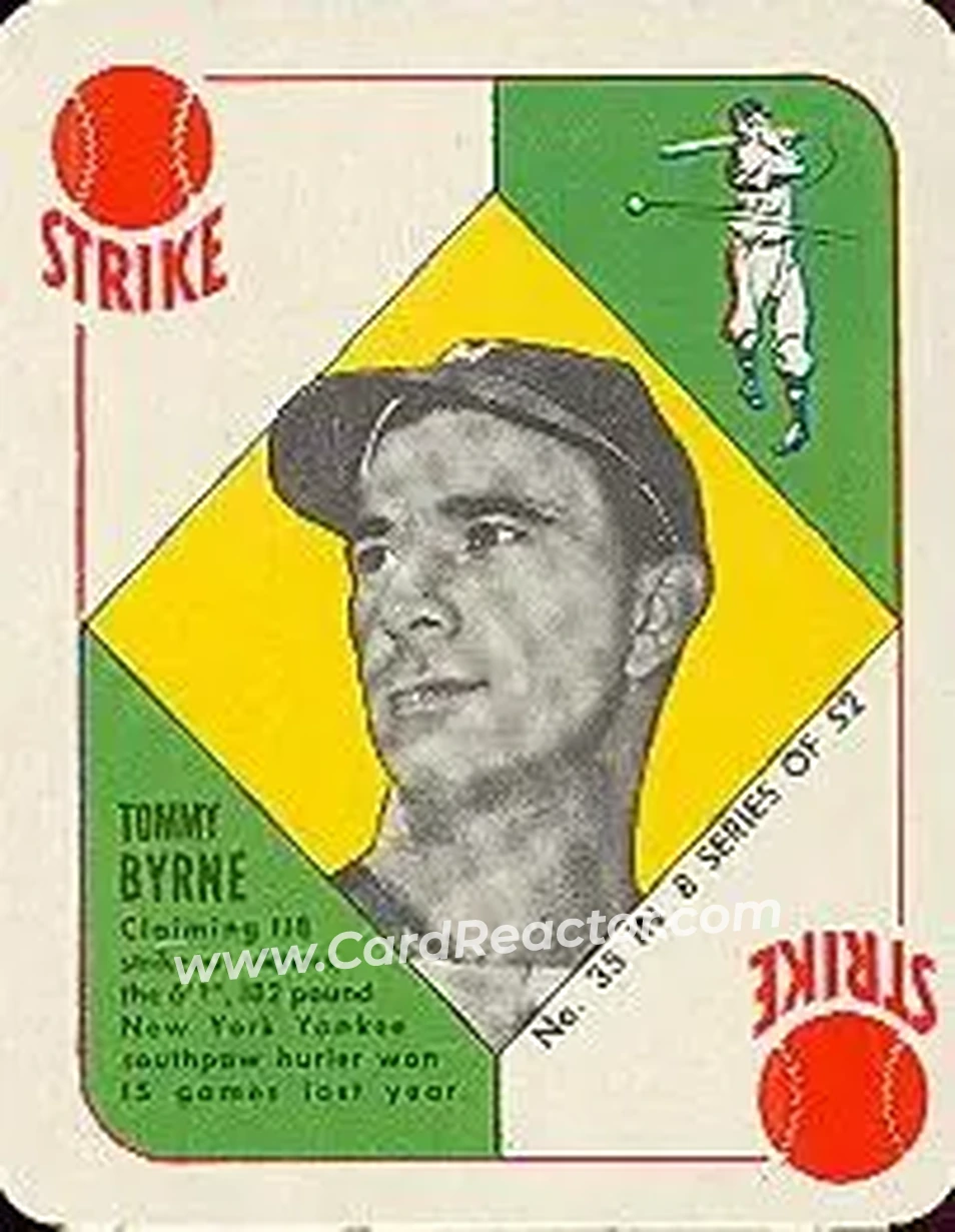 Front of Tommy Byrne