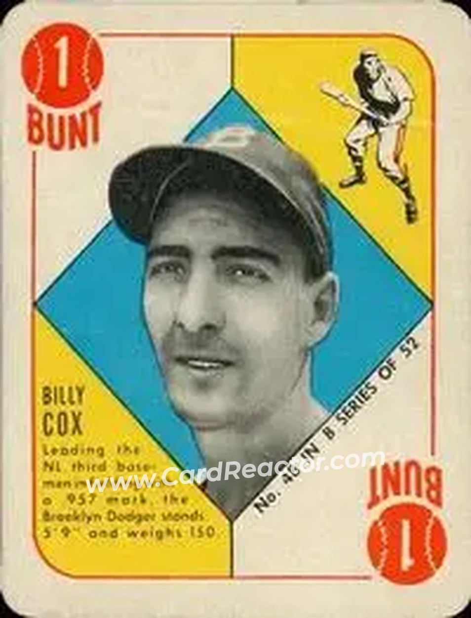 Front of Billy Cox