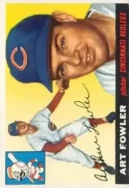 1955 Topps #3 Art Fowler