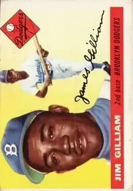 1955 Topps #5 Jim Gilliam