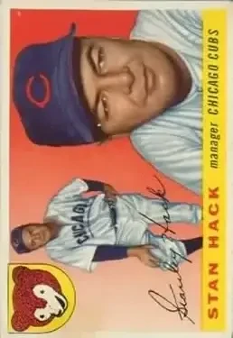 1955 Topps #6 Stan Hack