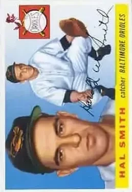1955 Topps #8 Hal Smith