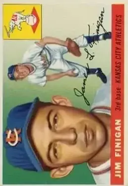 1955 Topps #14 Jim Finigan