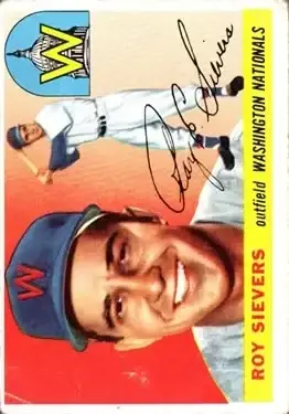 1955 Topps #16 Roy Sievers