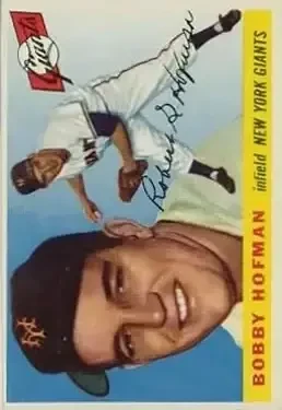 1955 Topps #17 Bobby Hofman