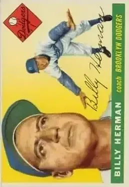 1955 Topps #19 Billy Herman