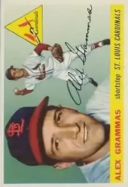 1955 Topps #21 Alex Grammas
