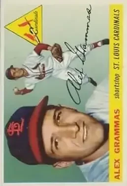 1955 Topps #21 Alex Grammas