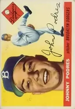 1955 Topps #25 Johnny Podres