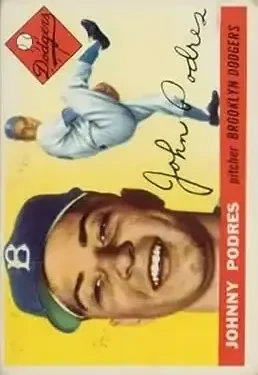 1955 Topps #25 Johnny Podres