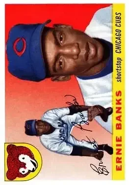 1955 Topps #28 Ernie Banks