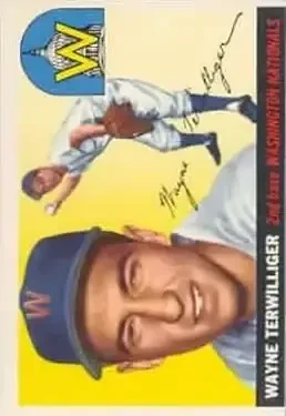 1955 Topps #34 Wayne Terwilliger