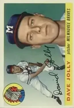 1955 Topps #35 Dave Jolly