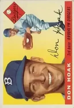 1955 Topps #40 Don Hoak