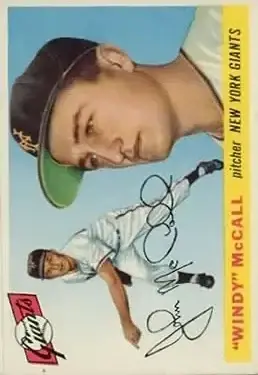 1955 Topps #42 Windy McCall