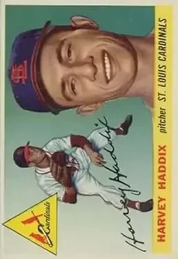 1955 Topps #43 Harvey Haddix