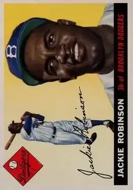 1955 Topps #50 Jackie Robinson