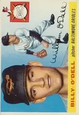 1955 Topps #57 Billy O'Dell