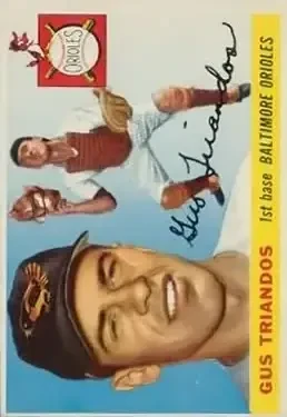 1955 Topps #64 Gus Triandos