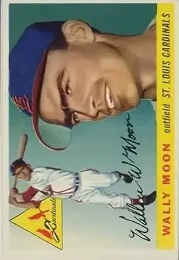 1955 Topps #67b Wally Moon