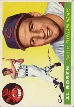 1955 Topps #70 Al "Flip" Rosen