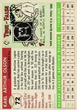 Back of Karl Olson