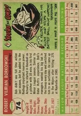 Back of Bob Borkowski