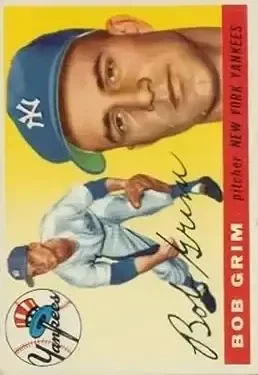 1955 Topps #80 Bob Grim