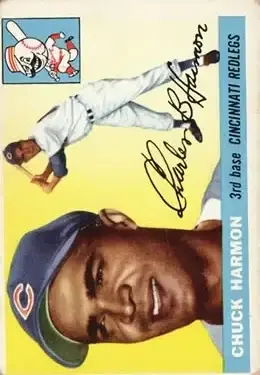 1955 Topps #82 Chuck Harmon