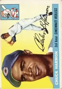 1955 Topps #82 Chuck Harmon