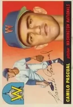 1955 Topps #84 Camilo Pascual