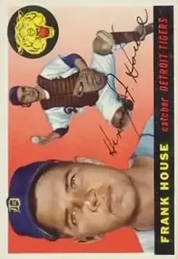 1955 Topps #87 Frank House