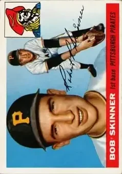 1955 Topps #88 - Bob Skinner - Pittsburgh Pirates 1955 Topps #88 - Bob Skinner - Pittsburgh Pirates