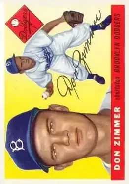 1955 Topps #92 Don Zimmer