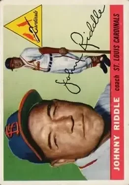 1955 Topps #98 Johnny Riddle
