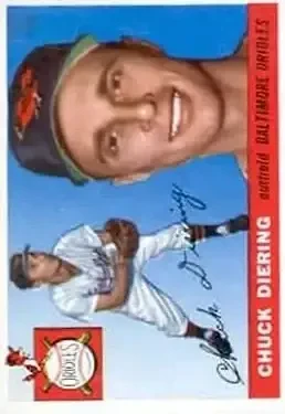 1955 Topps #105 Charles Diering