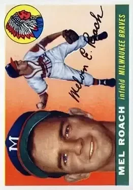 1955 Topps #117 Mel Roach