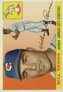 1955 Topps #121 Bill Renna