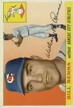 1955 Topps #121 Bill Renna