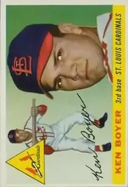 1955 Topps #125 Ken Boyer