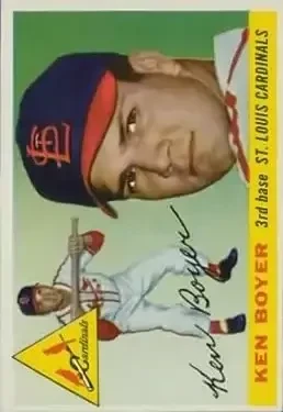 1955 Topps #125 Ken Boyer