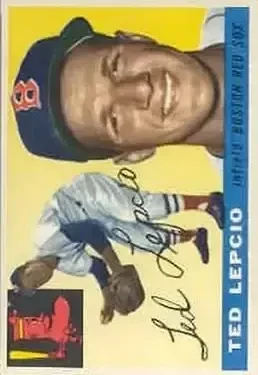 1955 Topps #128 Ted Lepcio