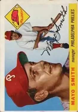 1955 Topps #130 Mayo Smith