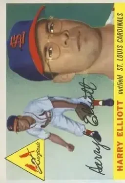 1955 Topps #137b Harry Elliott