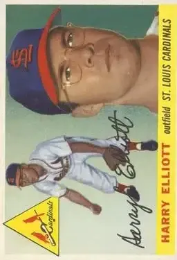 1955 Topps #137c Harry Elliott
