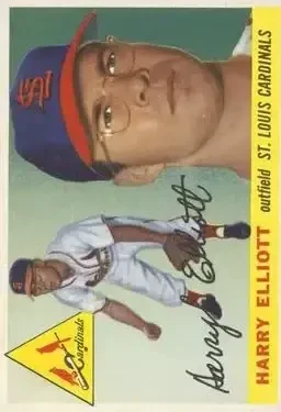 1955 Topps #137c Harry Elliott