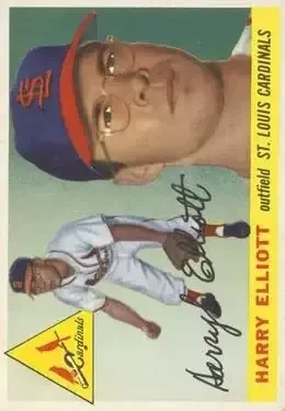 1955 Topps #137d Harry Elliott